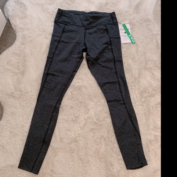 Pact Pants - NWT pact organic charcoal leggings - M